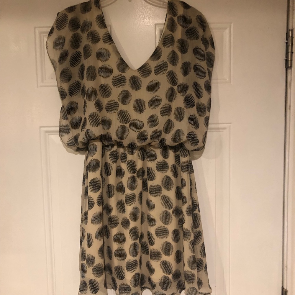 Cute mini dress or top sz L